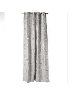 New Intelligent Design Raina Blackout Grommet Top Single Curtain, 1 Panel, 50x84